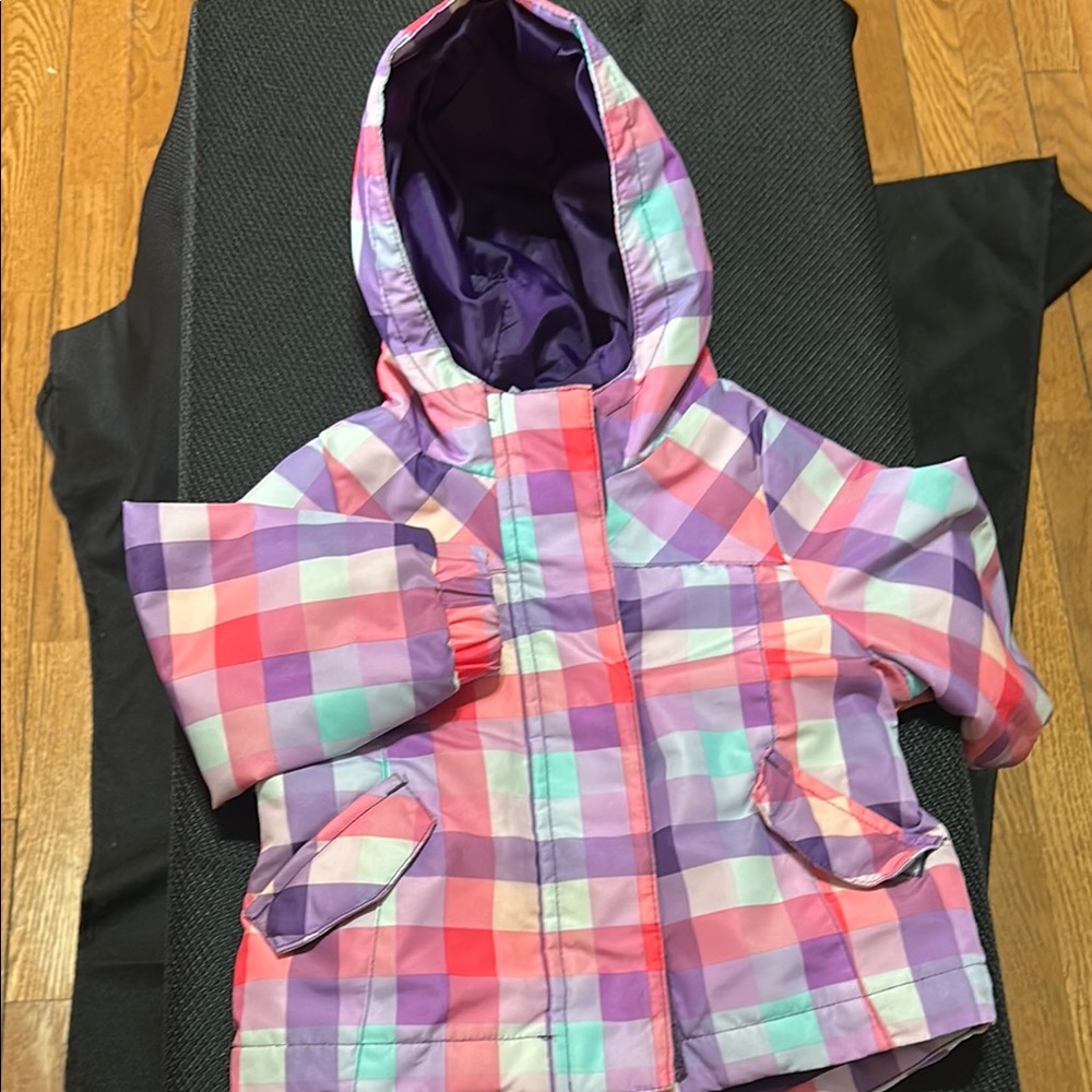 Colorful Kids Hooded Jacket